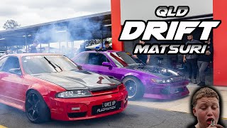 QR Autumn Drift Matsuri 2024 // Drifting GHEEUP 1500HP R33