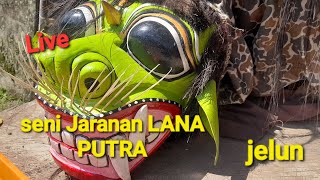 tari barong prejeng seni jaranan lana putra live jelun