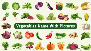 Vegetable Names With Pictures |⭐ Vegetable Vocabularies In English | Vegetables Name In English