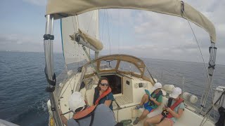 Navigation côtière de Banyuls à St Cyprien en passant par le cap Béar et Collioure - Ep4