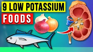 AMAZING 9 Low Potassium Foods (Kidney Friendly)