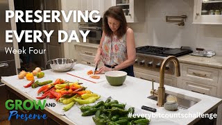 Fermenting, Canning, Freezing, Drying | Every Bit Counts Challenge | Week 4