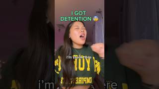 I GOT DETENTION 😨😰 #sendhelp #newmusic #cover #parody