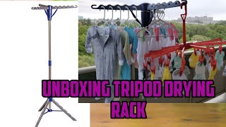 Unboxing- Amazon Tripod Drying Rack