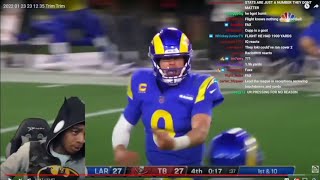 Flightreacts to Rams vs Buccaneers  NFL Divisional round (Rams almost choke) 😳😱 Full reaction