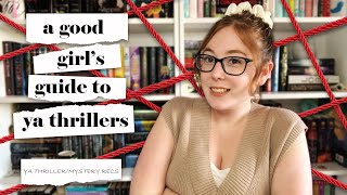 a good girl's guide to YA thrillers & mysteries 🕵️‍♀️ (book recommendations)