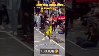 LeBron with a Steals & Throw it Down.🏀💪#lebron #steals #nba #basketball #lakers #sports #shorts