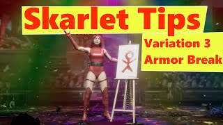 Mortal Kombat 11: 4 Tips for Skarlet Variation 3 (Read Description)