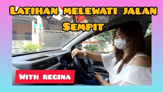 LATIHAN MOBIL MASUK JALAN SEMPIT