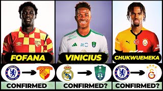 🚨 ALL LATEST CONFIRMED TRANSFER SUMMER AND RUMOURS 2024, 🔥 Vinicius, Fofana, Chukwuemeka✅️