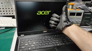 Acer Aspire 3 A315, нет изображения на матрице