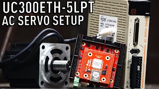 UC300ETH-5LPT Ethernet CNC Motion Controller #2 AC Servo Setup