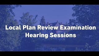 Local Plan Review Examination, 6 June 2023, PM Session