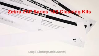 Zebra ZXP Series 1&3 Cleaning Kits Long T Cleaning Cards