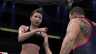 WWE2k16 divas FETTE HENNE (FAD HEN) - wherever whenever (remix/ mash- up)