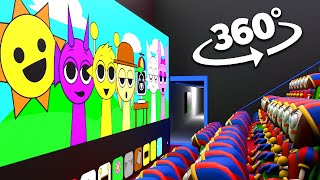 Incredibox Sprunki 360° - CINEMA HALL  | 4K | VR | 360 Video