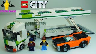 LEGO CITY 60305 Car Transporter - Speed Build - FixBricks