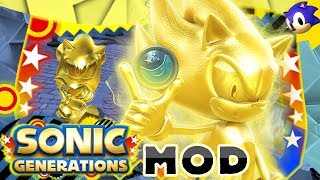 Sonic Generations (PC) - Golden Sonic in the Night - New Year 2019 [4K 60FPS]