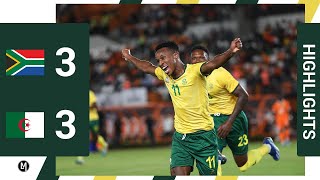 FIFA Series 2024 | Algeria 3 - 3 Bafana Bafana friendly match #fifaseries #bafanabafana #algeria