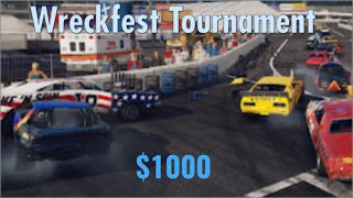 Wreckfest Tournament $1000 CASH PRIZE!! NOT CLICKBAIT