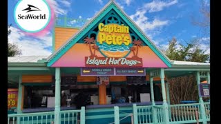 Gramps Food Review : Captain Pete's Island Hot Dogs, Seaworld Orlando