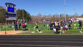 Cameron Swartz sets Personal Record in Triple Jump in first 2018 meet