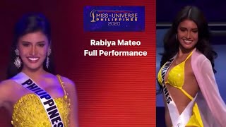 Rabiya Mateo - Full Performance - #MissUniverse Preliminary Competition