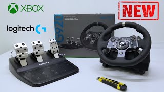 Logitech G920 Steering Wheel For Xbox Series X|S/Xbox One/Windows 11|10 - Unboxing