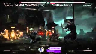 MKX: TTT Tournament - VSM WinterWarz (Kung Lao) vs. GunShow (Cassie Cage)