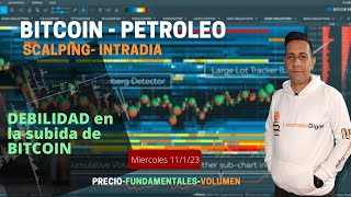 📈BITCOIN y PETROLEO📈PLAN OPERATIVO para HOY