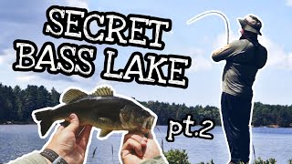 CRAZY Off-Road SECRET Bass Lake Camping - Pt .2