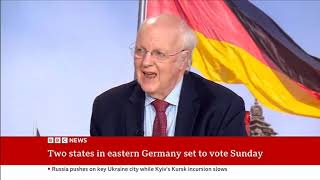 The impact of AfD's win in Germany's regional elections | Dr Jack Janes joins BBC News