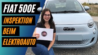 Elektroauto Inspektion Fiat500e