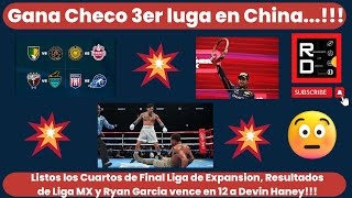 Lista la Liguilla de Liga de Expansion y Checo Gana 3er. luigar en China....