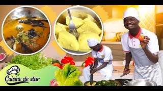 Cuisine congolaise: PETIT FALLY IPUPA ALAMBELI MAMAN LITUMA NA NGOLO MAKUSA YA SOMO🍽️ BRAVO