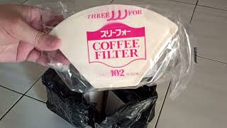 Unboxing Kopi Worcas & Filter Flat Bottom