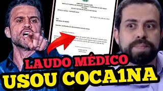 Pablo Marçal MOSTROU LAUDO MÉDICO QUE COMPROVA BOULOS É CHEIRADOR