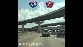 I-69/US-59 at Sam Houston Tollway Interchange