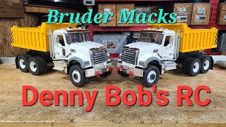 Bruder Mack Granite RC Conversion  Dump Trucks