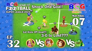 BCG Football Super League 2024 EP 32 MD 07 Peach-Daisy, Donkey Kong-Vector