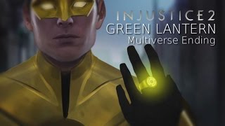 Hal goes back to Yellow! Injustice 2 - Green Lantern Multiverse Story Ending