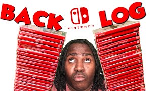 My Nintendo Switch BACKLOG LiVE! I'm Embarrassed!