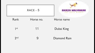 Calcutta Race Selection Date 19/03/2024