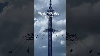 Just LOOKING at this ride makes me feel sick - would YOU do it?! (Orlando STARFLYER)