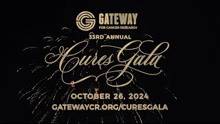 Save the Date for the 33rd annual Cures Gala