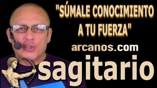 ♐️#SAGITARIO #TAROT♐️ Súmale conocimiento a tu fuerza 🧠 ✨ARCANOS.COM✨