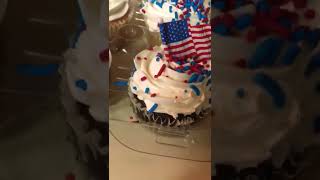 4th of July cupcakes