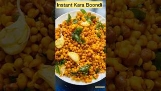 10 Minutes Kara Boondi Recipe In Tamil || Diwali 🪔 Snacks #tasty #crispy #recipe #cooking #shorts