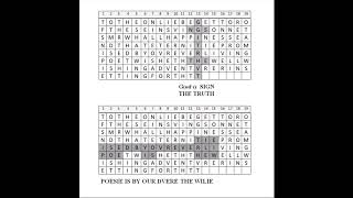 Shakespeare's Sonnet Number Code 6 - A Couple More Rebuses (A John Dee Encryption)