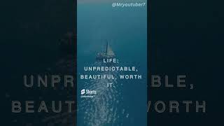 Life is unpredictable #mryoutuber #shorts #reelsinstagram #ytshorts